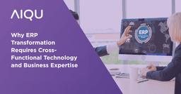 Why ERP Transformation Requires Cross-Functional Technology and Business Expertise